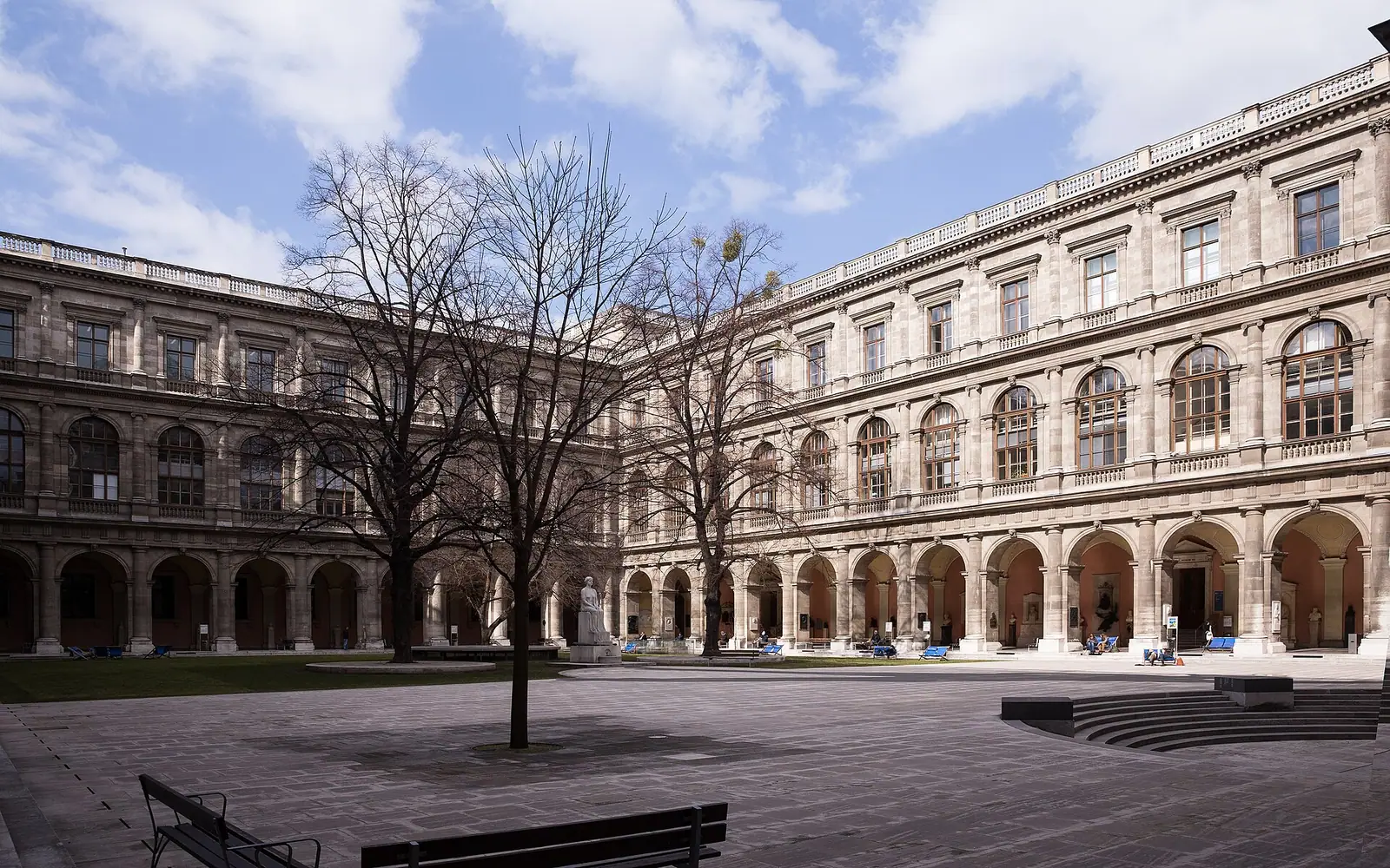 Arkadenhof in the University of Vienna