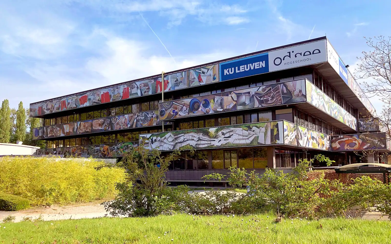 Odisee kunstwerk in Aalst