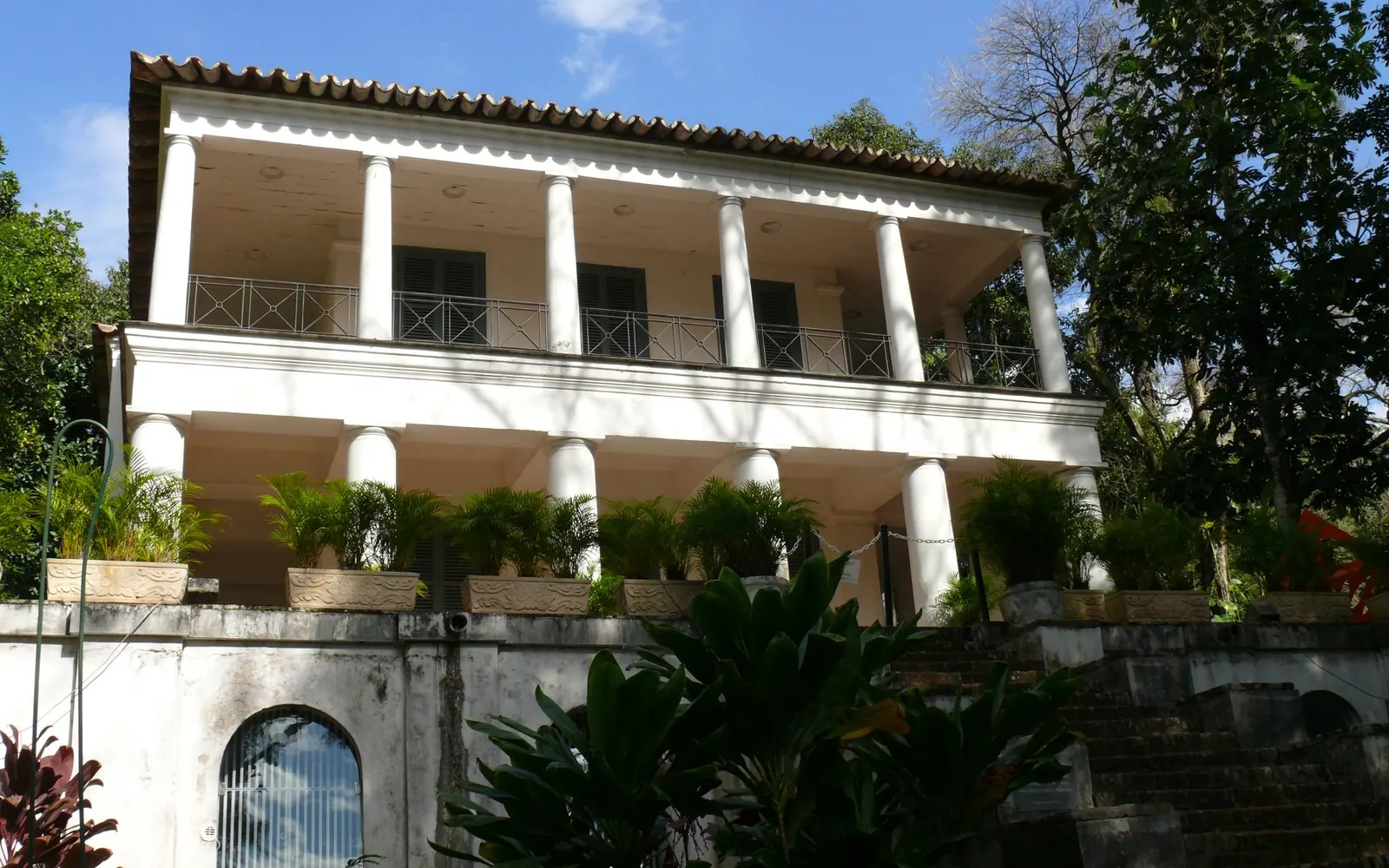 The house of Auguste Henri Victor Grandjean de Montigny in the Pontifical Catholic University of Rio de Janeiro (Brazil).