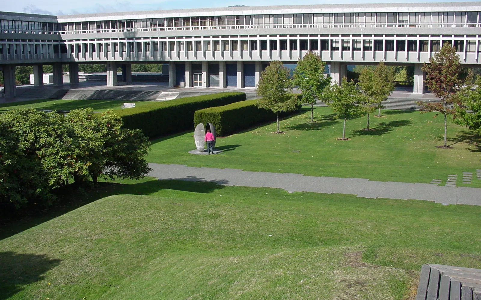 Simon Fraser University Academic Quadrangle.