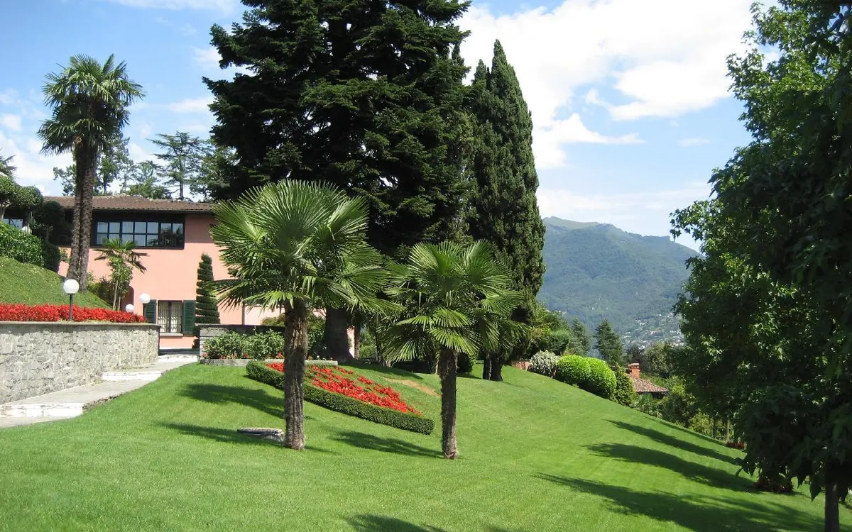 Main Campus of Franklin College, Switzerland, in August 2007