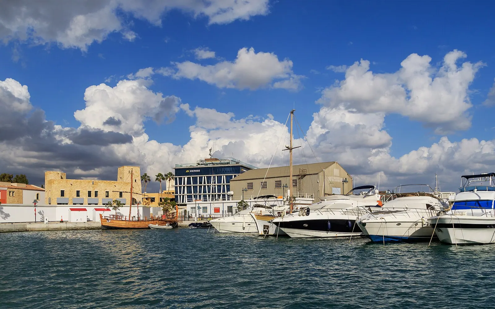 Marina at Old Harbour in Limassol, Cyprus