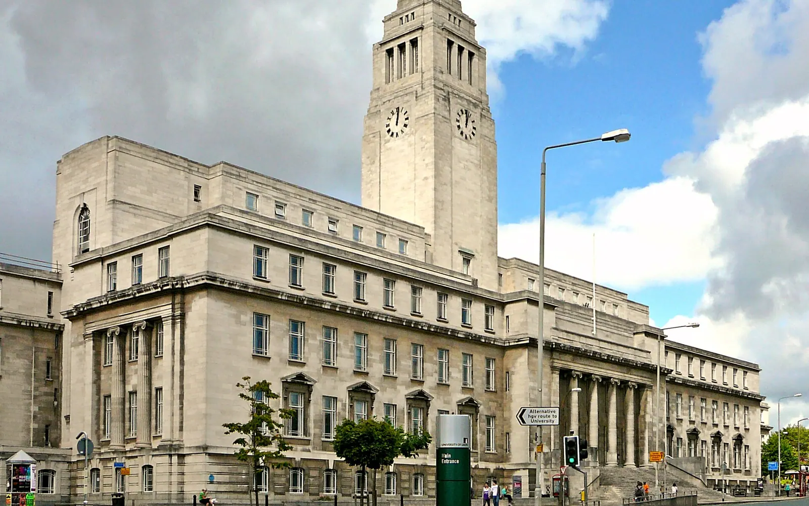 Parkinson Building, Leeds University, Leeds, England.