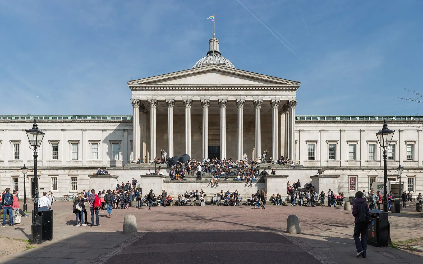 The Wilkins Building, University College London, Gower Street, Bloomsbury, London, England