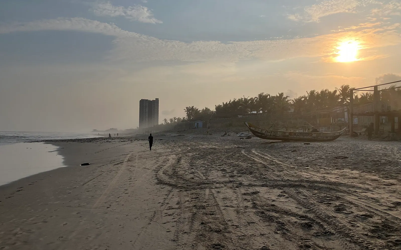 Evening at Labadi Beach