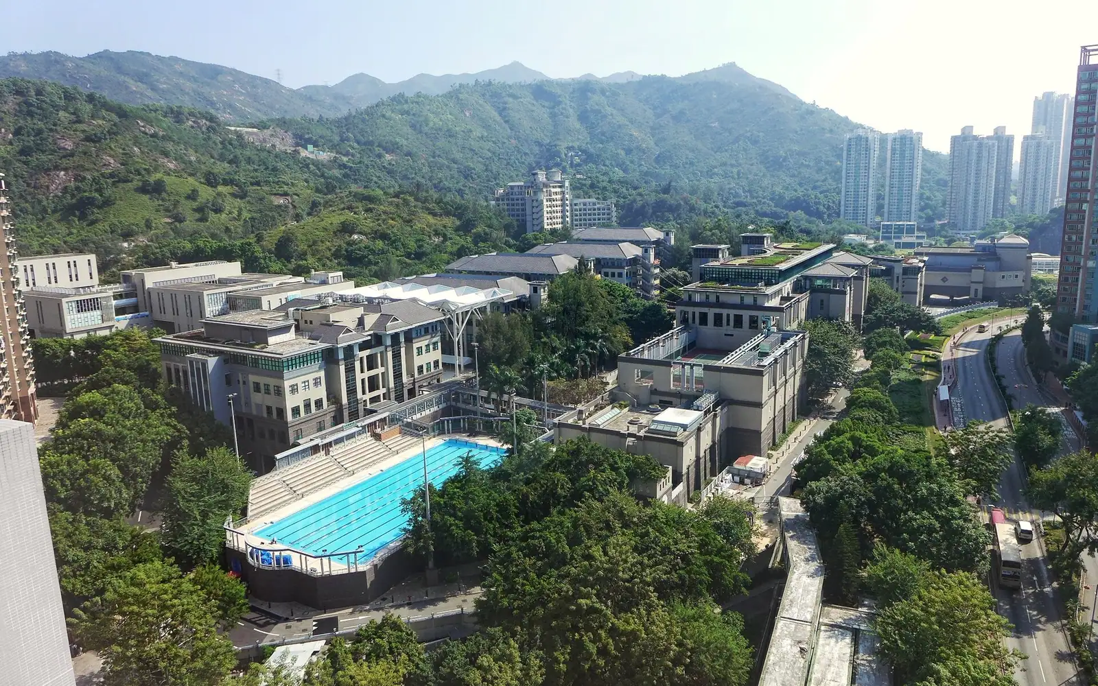 Lingnan University Campus Overview
