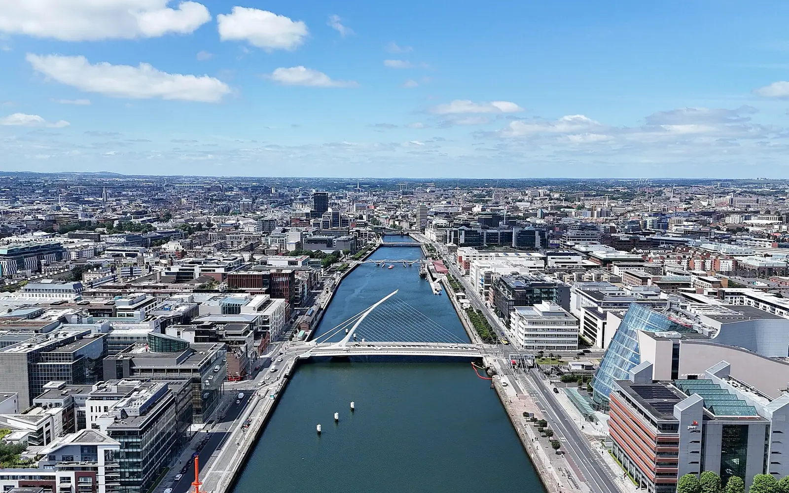 Dublin aerial photograph