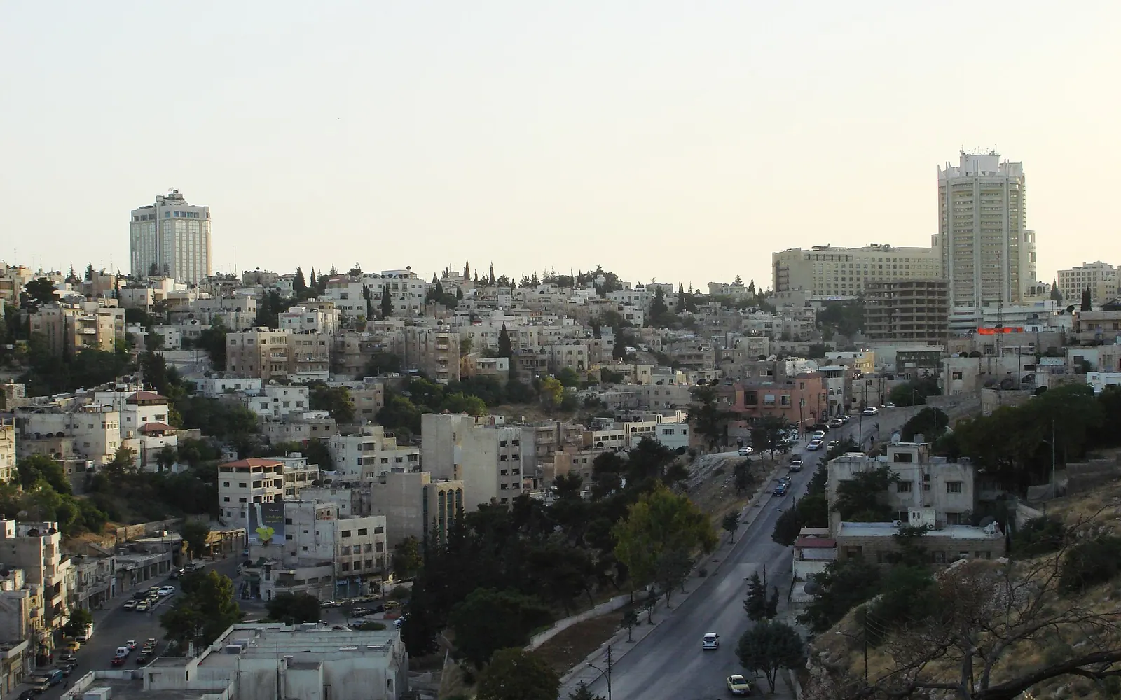 Jabel Amman in Amman City - as seen as from Jabel Weibdeh