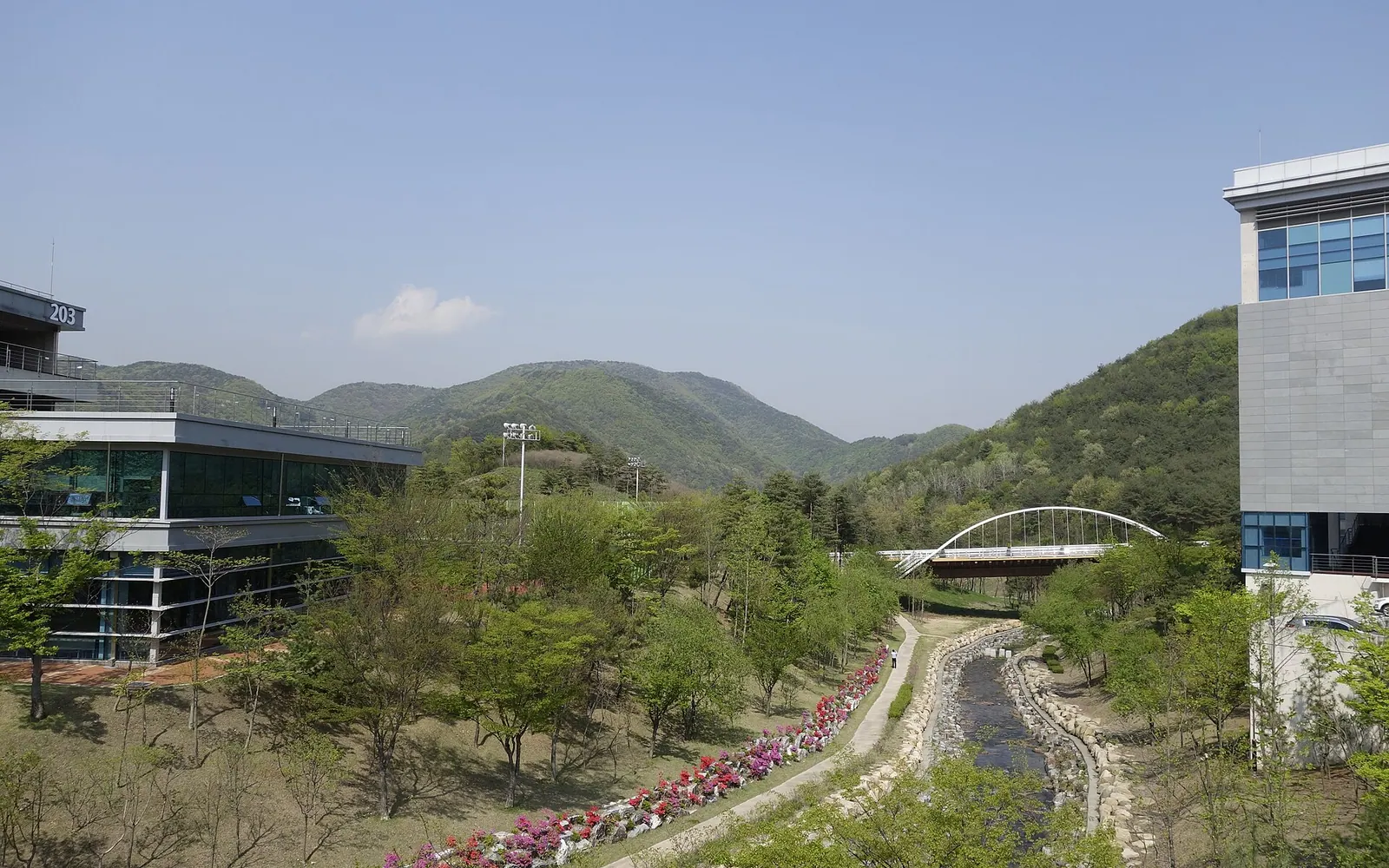 UNIST campus taken in 2015 by Jong Bhak