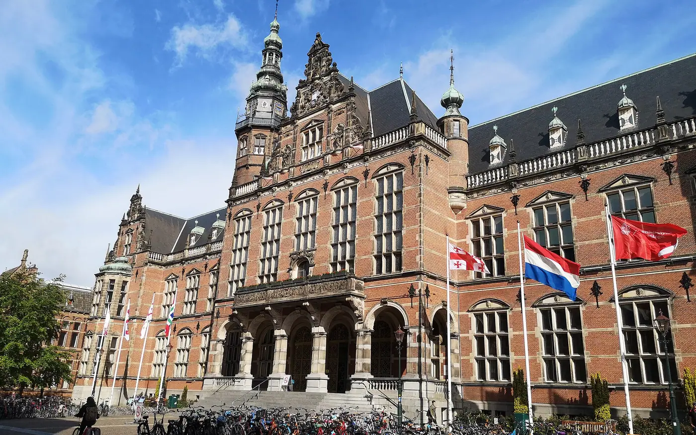 Academy Building of RUG (Rijksuniversiteit Groningen) in 2019