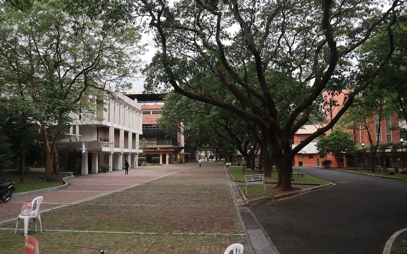 Academic buildings inside Ateneo De Manila University, Katipunan, Quezon City