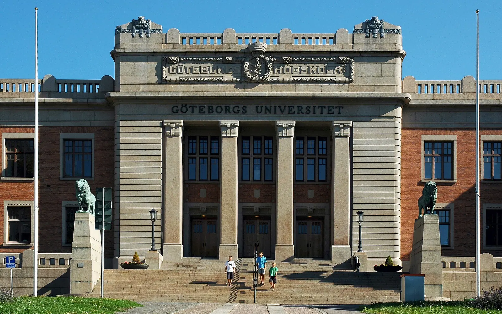 De Universiteit van Göteborg, Zweden; (en) The University of Göteborg, Sweden
