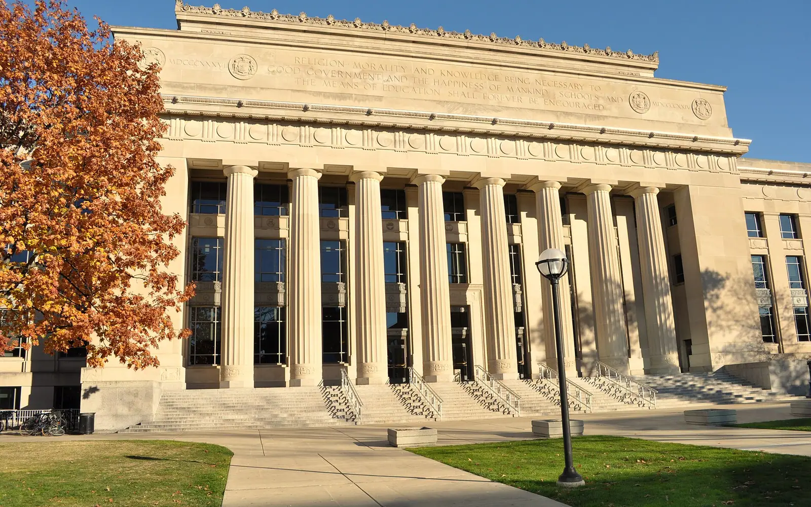 Building on University of Michigan campus.