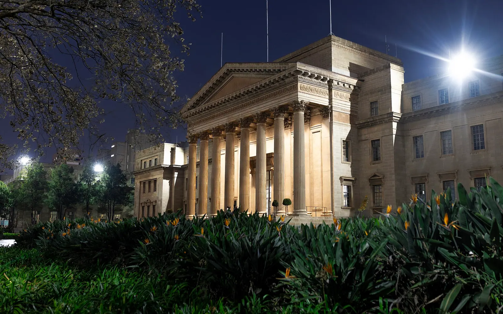 The Great Hall on East Campus, where graduation ceremonies, lectures, concerts and other functions are held