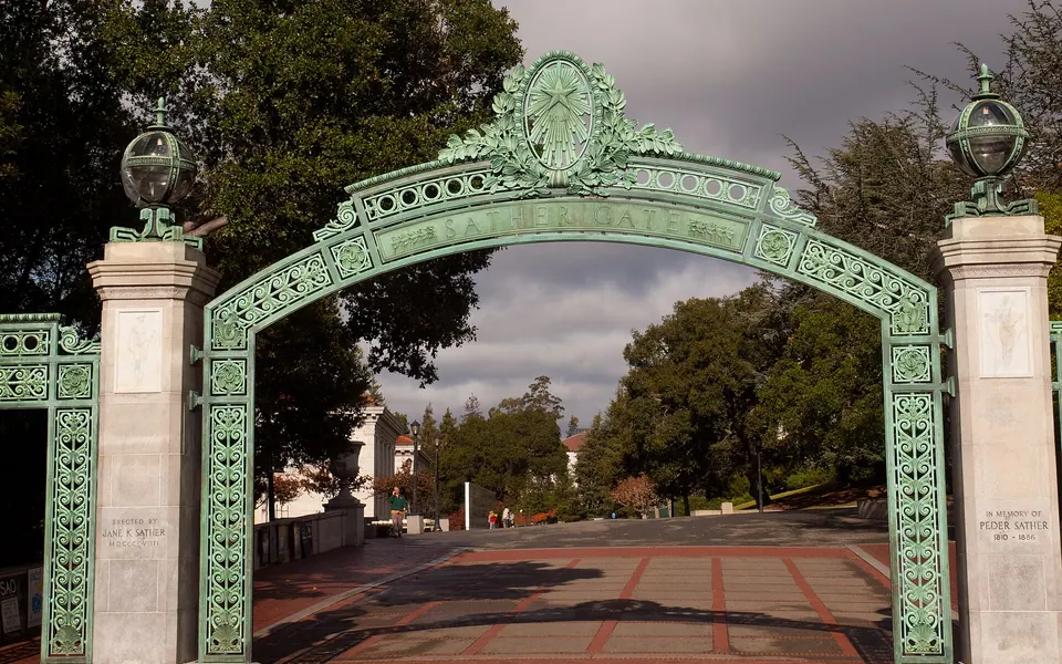 Sather Gate was built in 1910 as the south entrance to the University of California campus, from Telegraph Avenue. The…